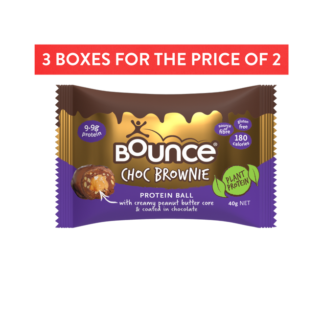 Bounce Choc Brownie Protein Ball (BOX OF 12 BALLS)