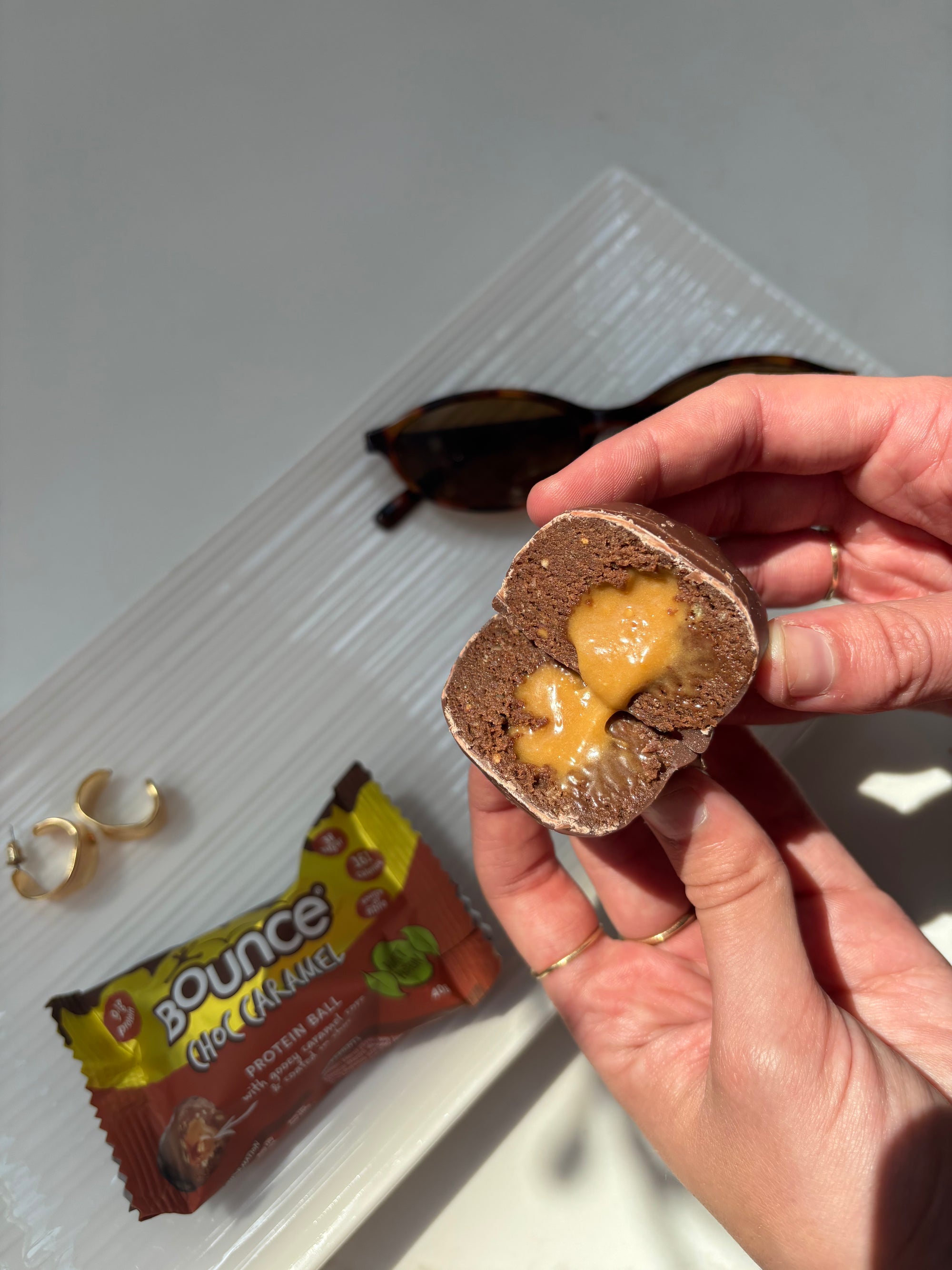 Bounce Choc Caramel Protein Ball (BOX OF 12 BALLS)